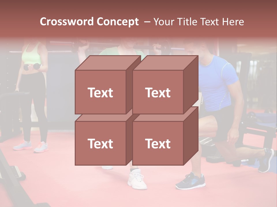 Young Leg Excercise Sport PowerPoint Template