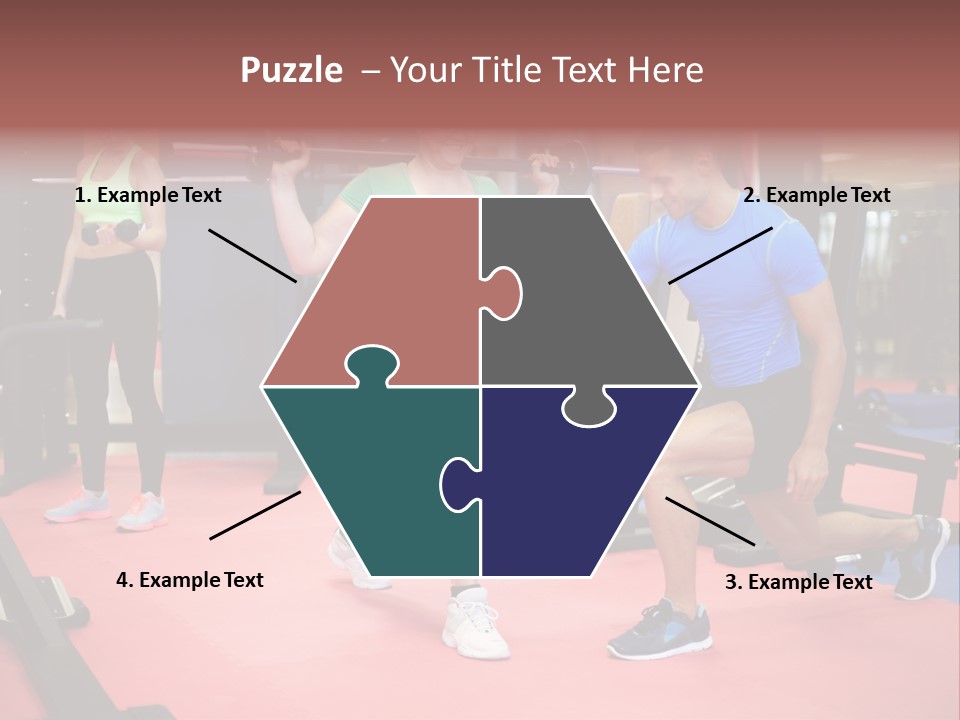 Young Leg Excercise Sport PowerPoint Template