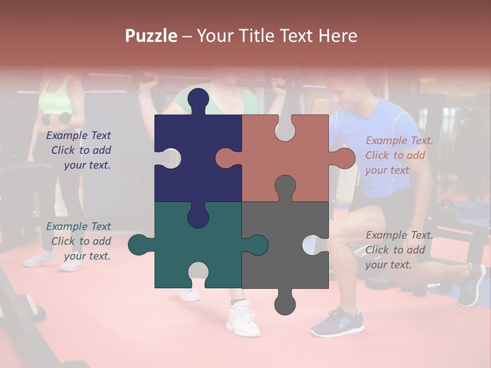 Young Leg Excercise Sport PowerPoint Template