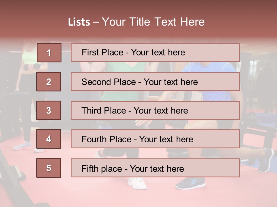 Young Leg Excercise Sport PowerPoint Template