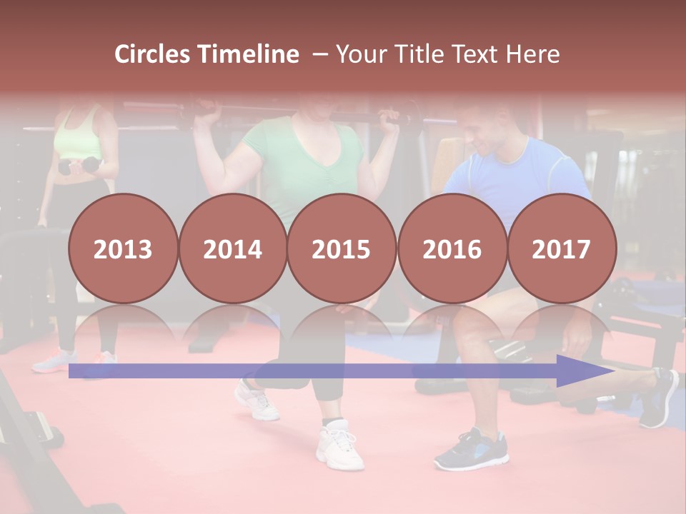 Young Leg Excercise Sport PowerPoint Template