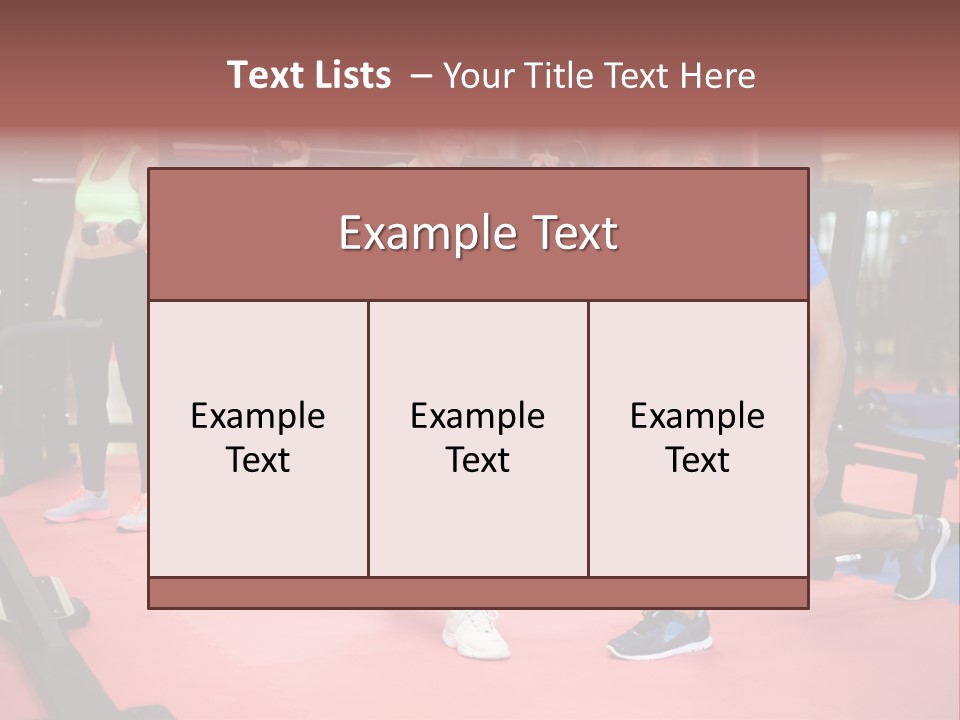 Young Leg Excercise Sport PowerPoint Template