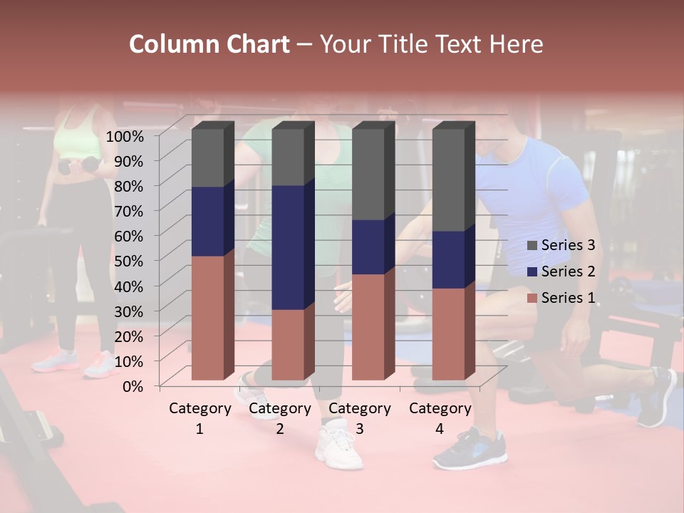 Young Leg Excercise Sport PowerPoint Template