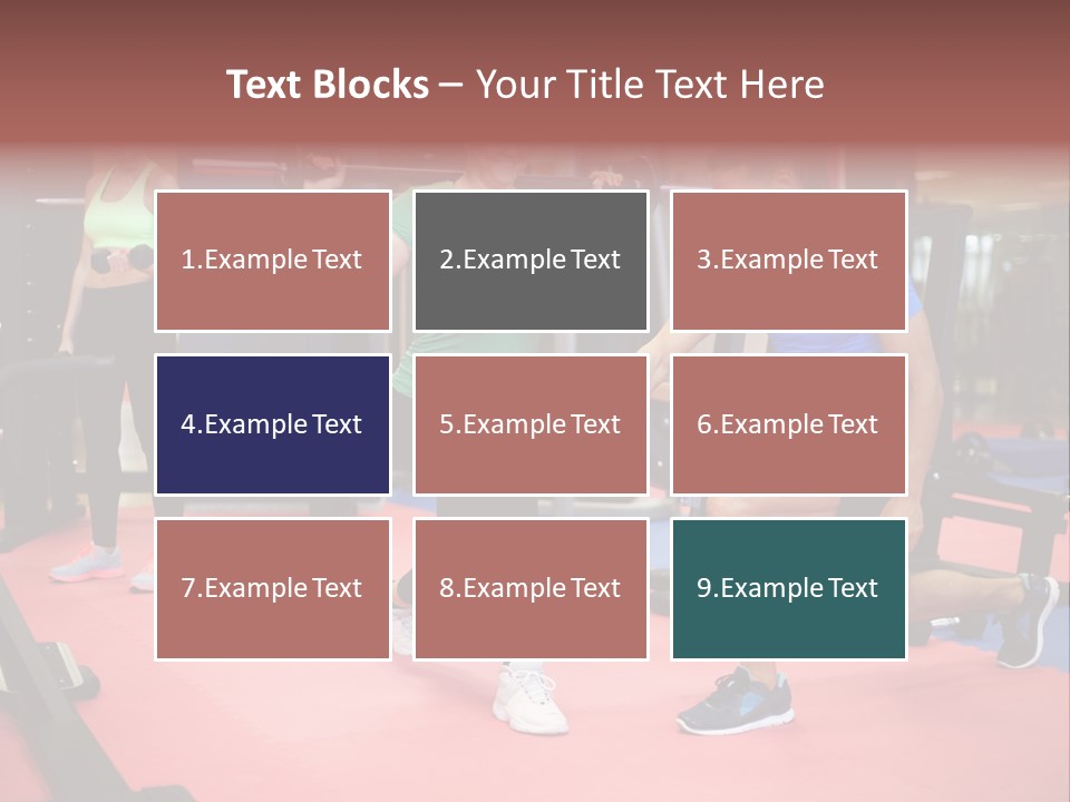 Young Leg Excercise Sport PowerPoint Template