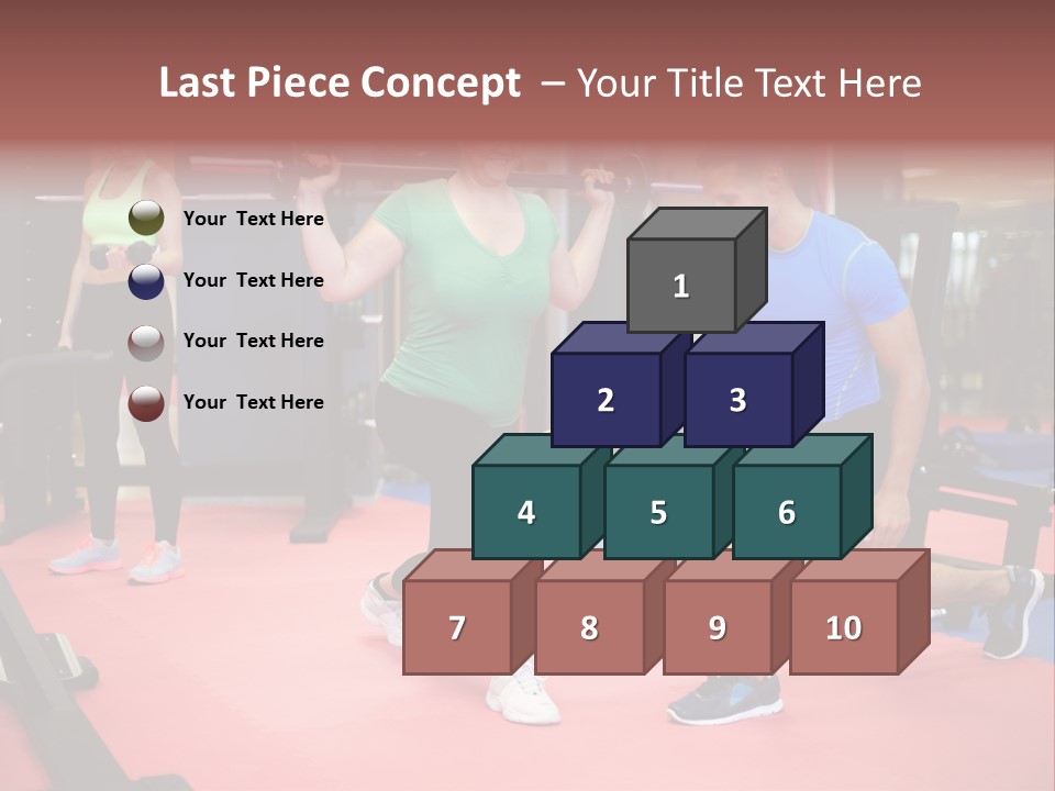 Young Leg Excercise Sport PowerPoint Template