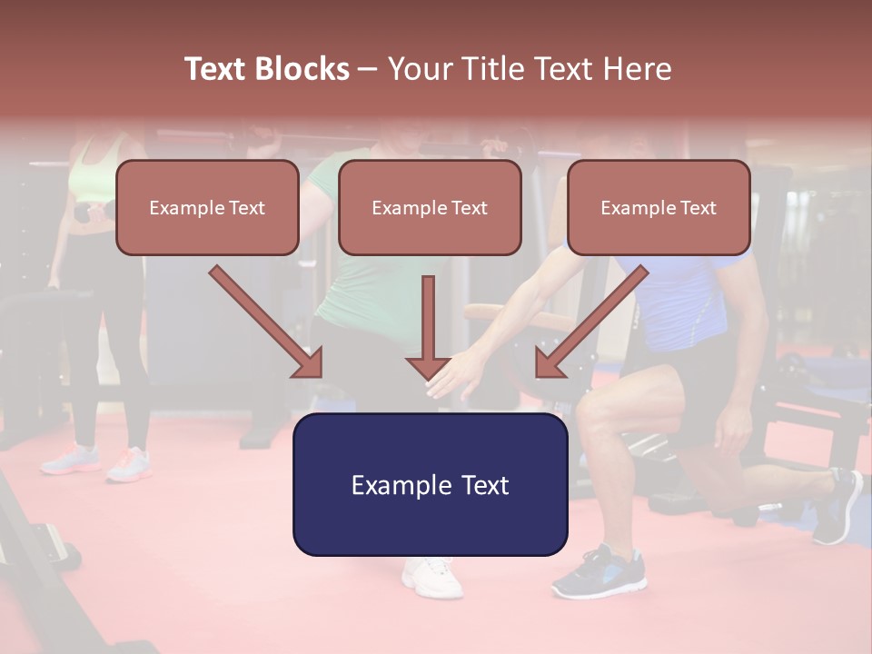 Young Leg Excercise Sport PowerPoint Template