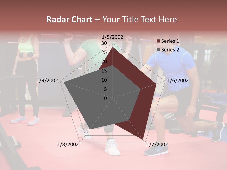 Young Leg Excercise Sport PowerPoint Template