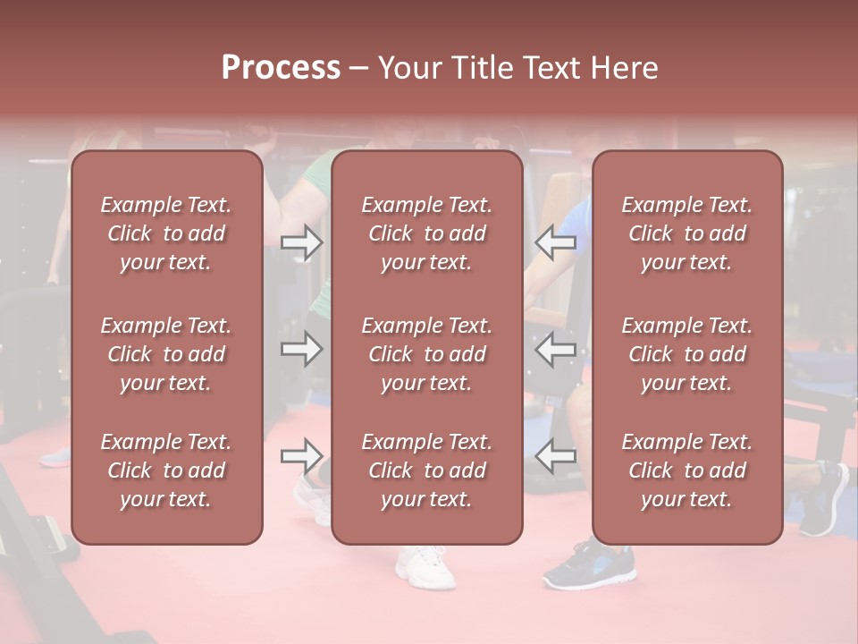 Young Leg Excercise Sport PowerPoint Template