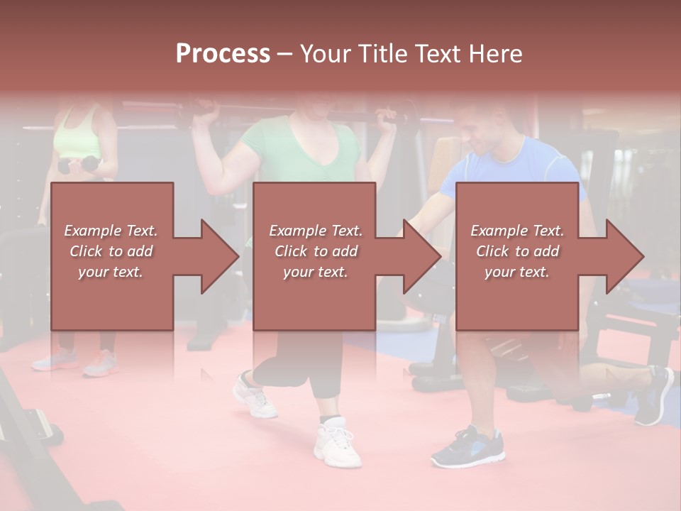 Young Leg Excercise Sport PowerPoint Template