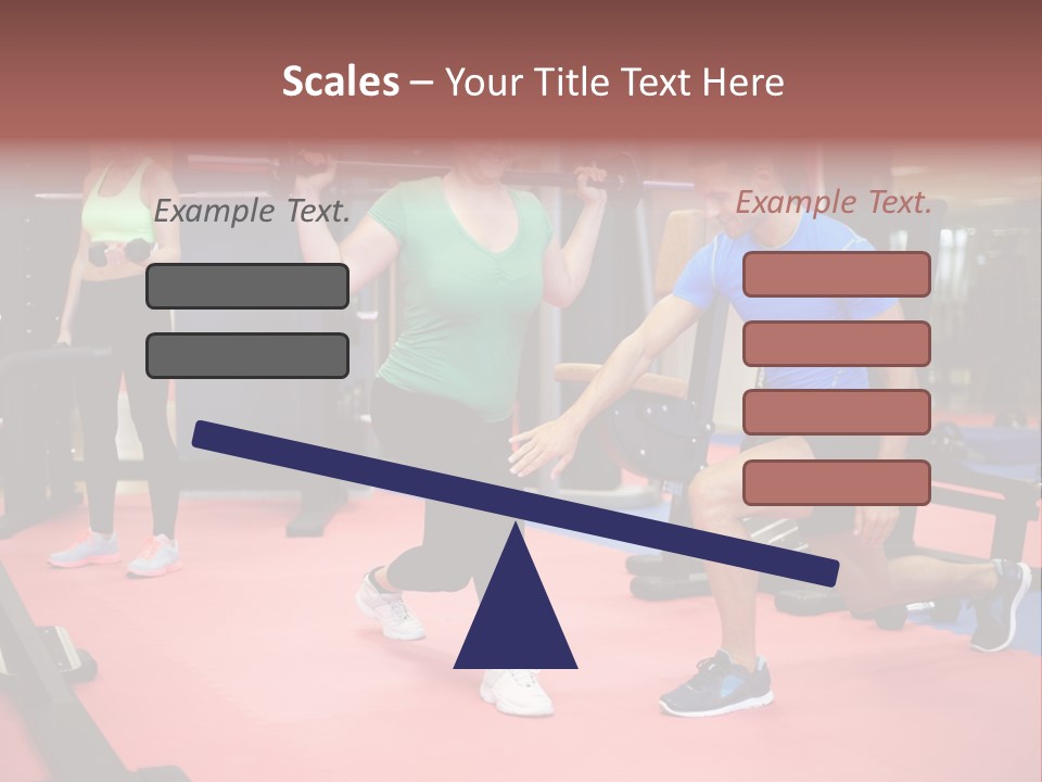 Young Leg Excercise Sport PowerPoint Template