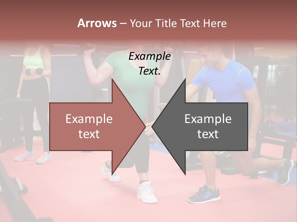 Young Leg Excercise Sport PowerPoint Template