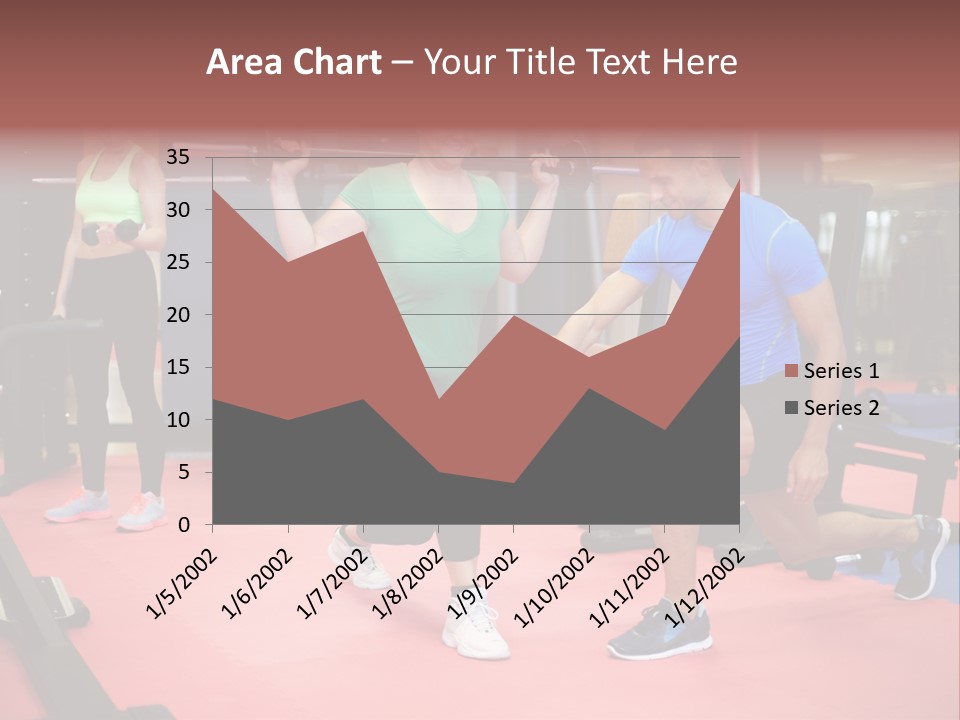 Young Leg Excercise Sport PowerPoint Template