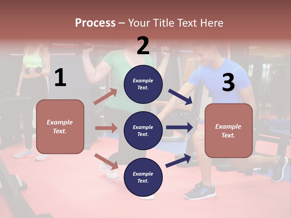 Young Leg Excercise Sport PowerPoint Template