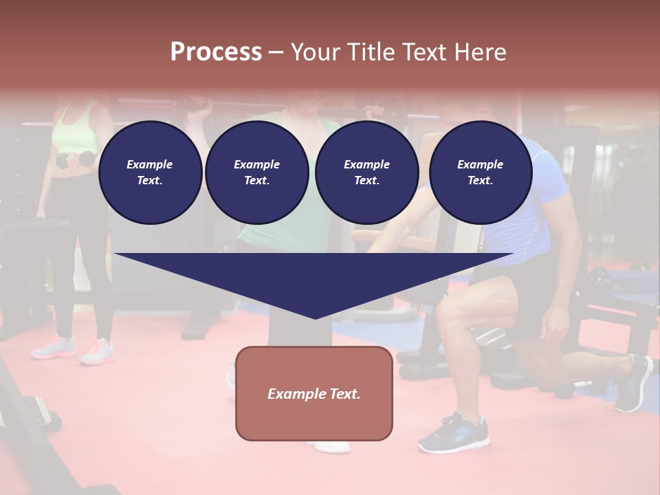 Young Leg Excercise Sport PowerPoint Template