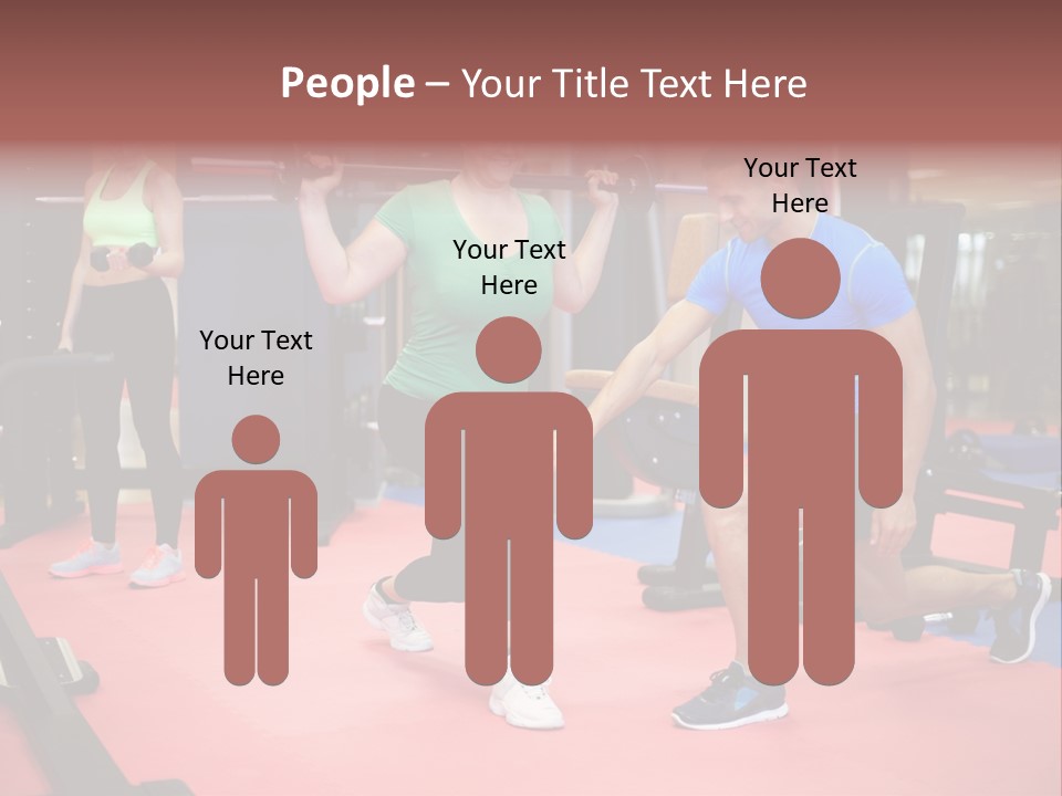 Young Leg Excercise Sport PowerPoint Template