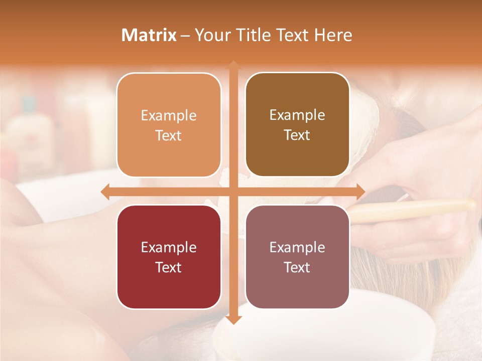 Therapy Young Woman Healthcare PowerPoint Template