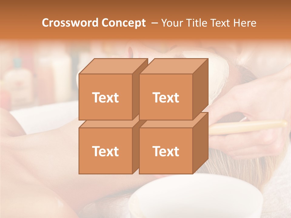 Therapy Young Woman Healthcare PowerPoint Template