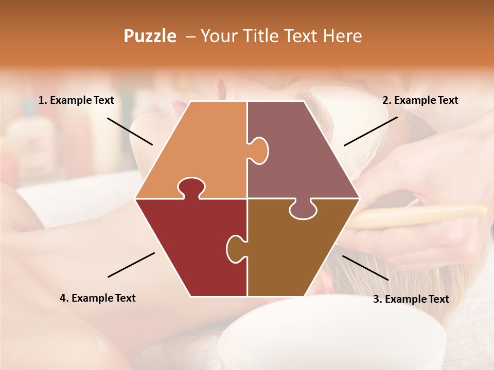 Therapy Young Woman Healthcare PowerPoint Template