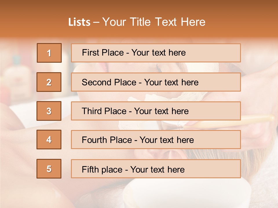 Therapy Young Woman Healthcare PowerPoint Template