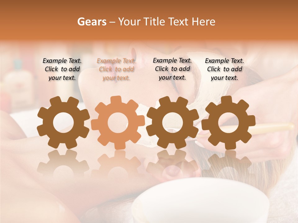 Therapy Young Woman Healthcare PowerPoint Template