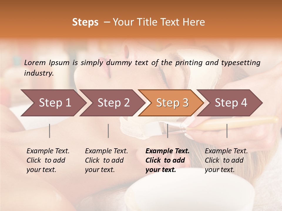 Therapy Young Woman Healthcare PowerPoint Template