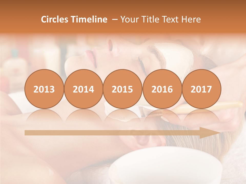 Therapy Young Woman Healthcare PowerPoint Template