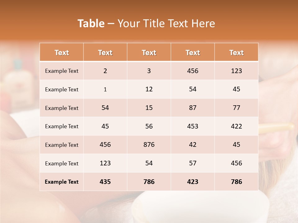 Therapy Young Woman Healthcare PowerPoint Template