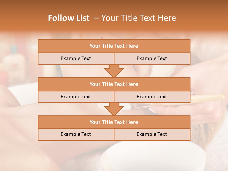Therapy Young Woman Healthcare PowerPoint Template
