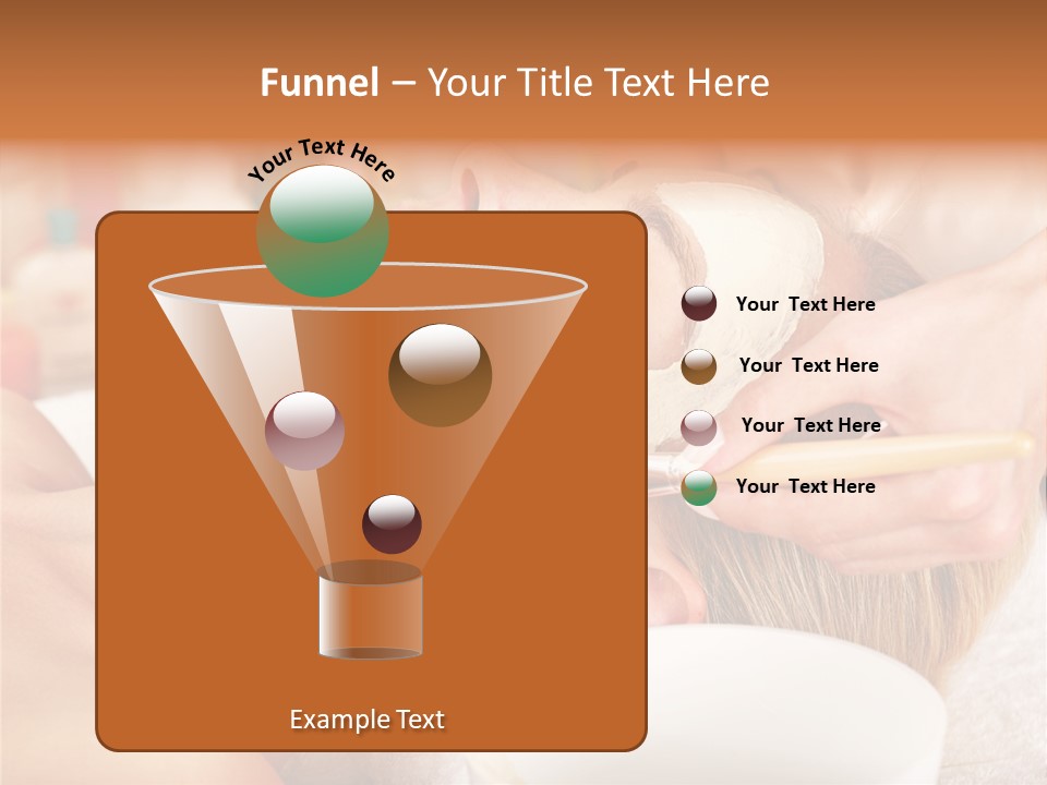 Therapy Young Woman Healthcare PowerPoint Template