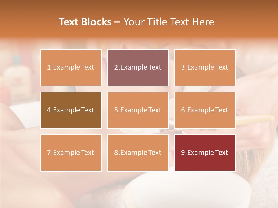 Therapy Young Woman Healthcare PowerPoint Template