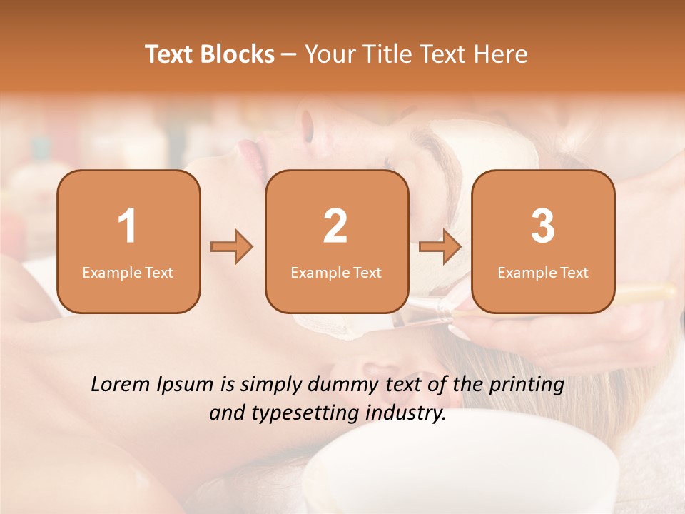Therapy Young Woman Healthcare PowerPoint Template