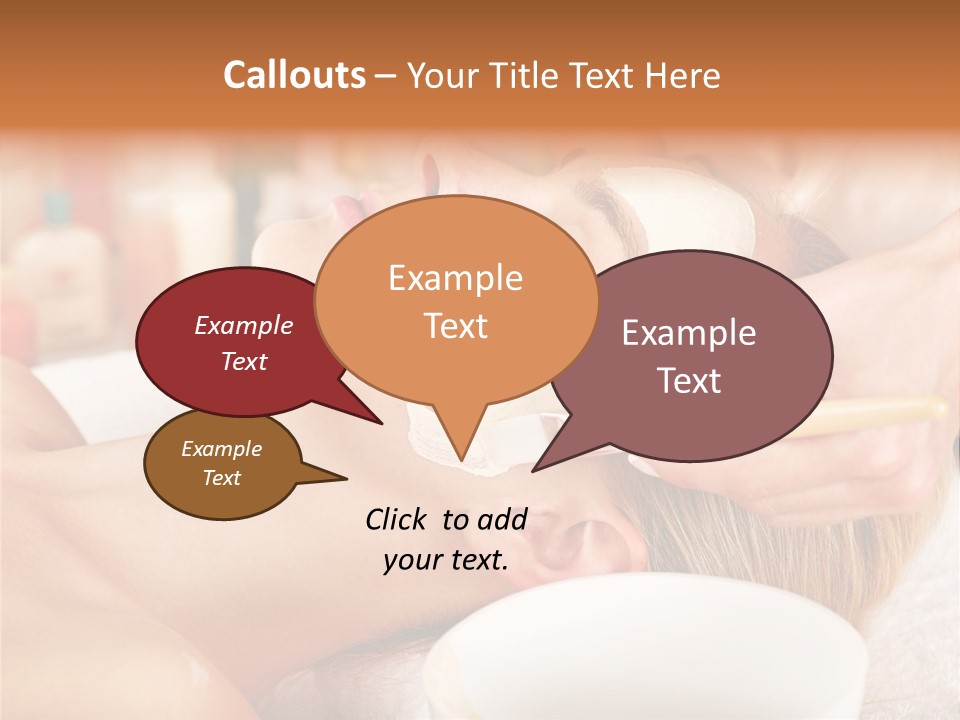 Therapy Young Woman Healthcare PowerPoint Template