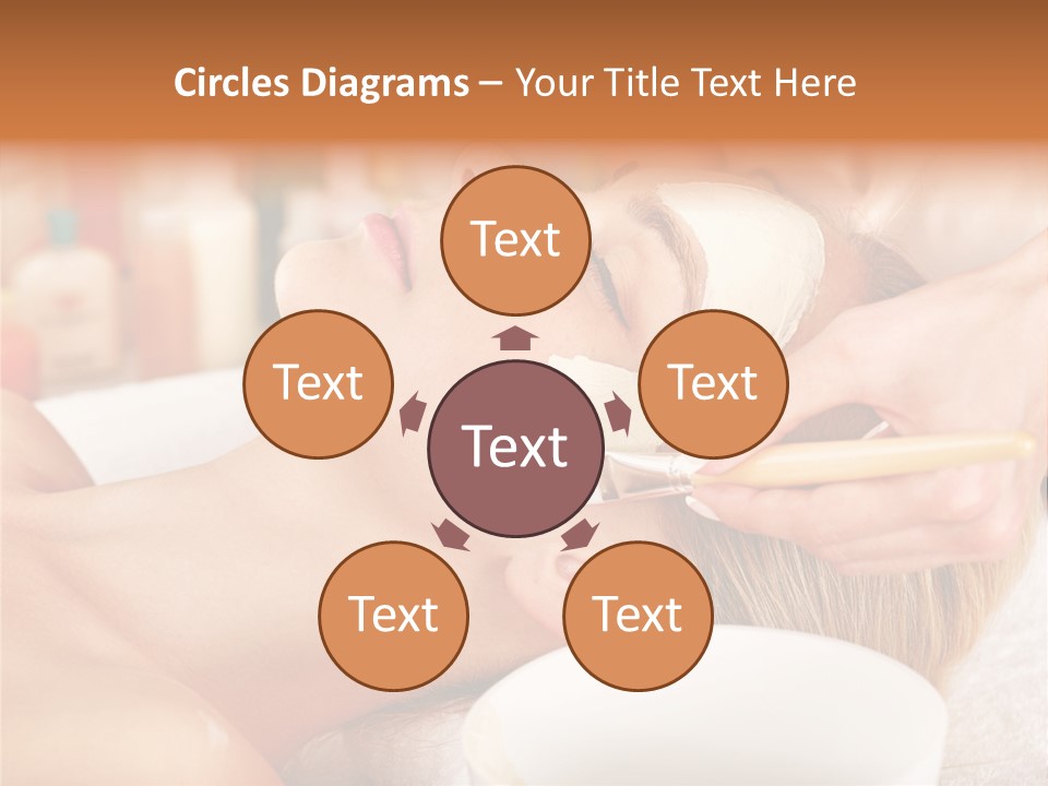 Therapy Young Woman Healthcare PowerPoint Template