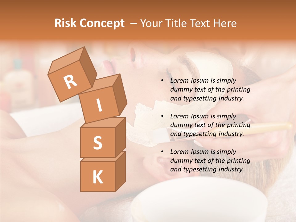 Therapy Young Woman Healthcare PowerPoint Template