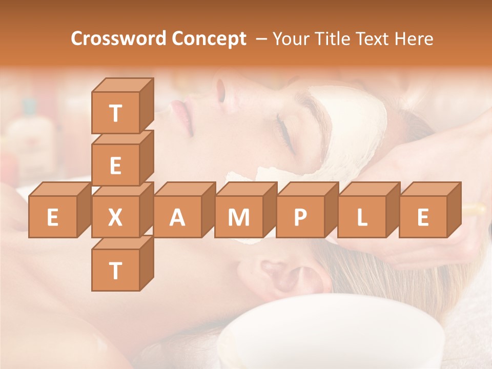 Therapy Young Woman Healthcare PowerPoint Template