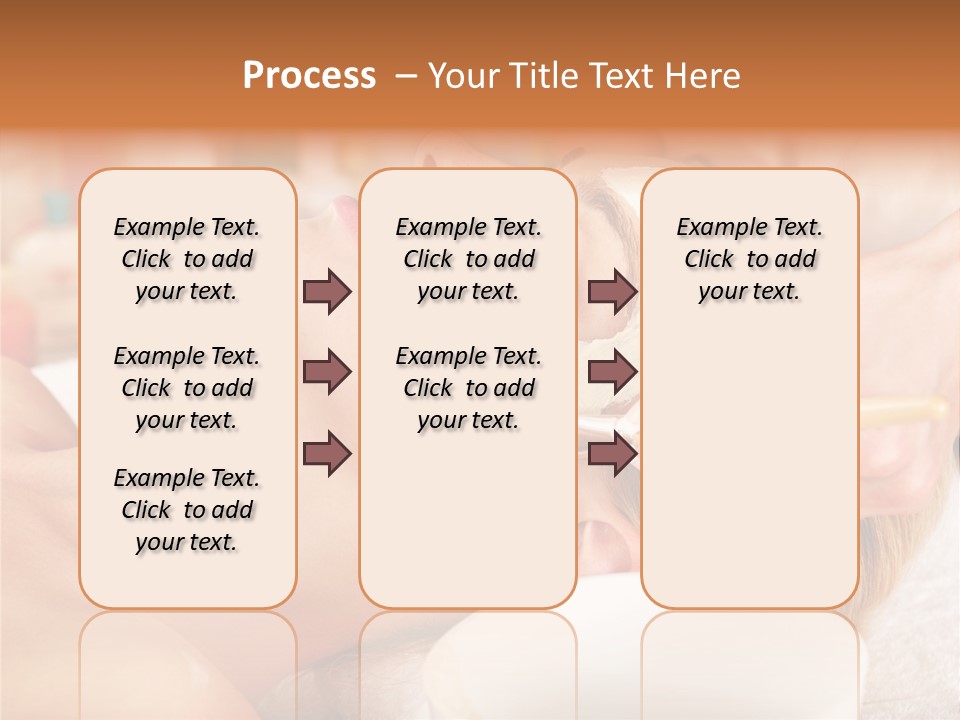 Therapy Young Woman Healthcare PowerPoint Template