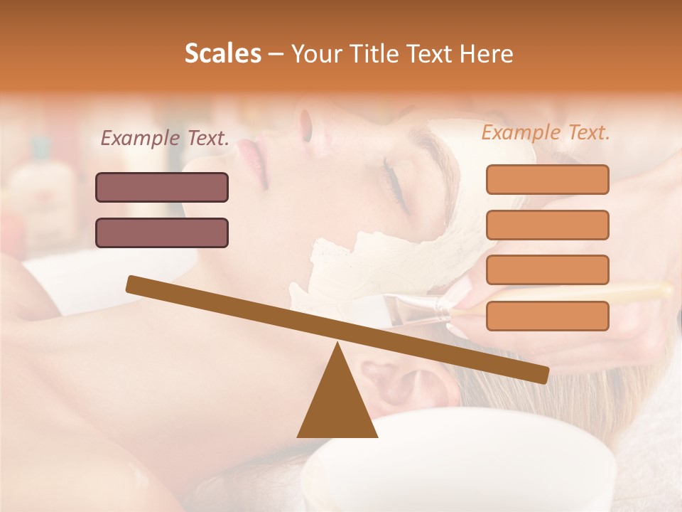 Therapy Young Woman Healthcare PowerPoint Template