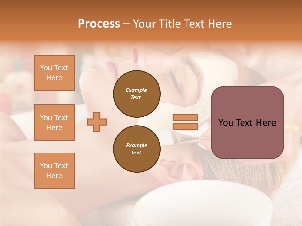 Therapy Young Woman Healthcare PowerPoint Template