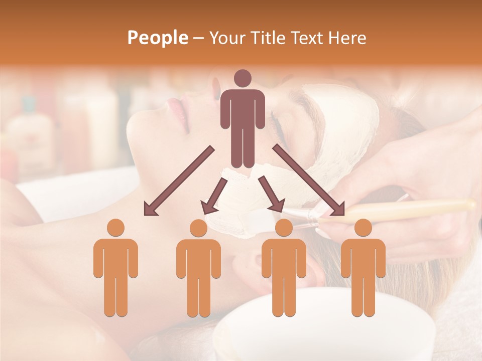 Therapy Young Woman Healthcare PowerPoint Template