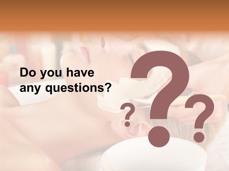 Therapy Young Woman Healthcare PowerPoint Template