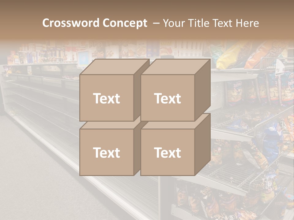 Manhattan East Coast Grocery PowerPoint Template