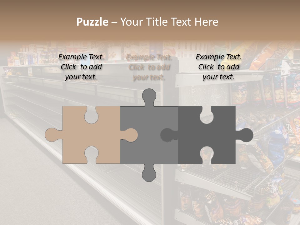 Manhattan East Coast Grocery PowerPoint Template