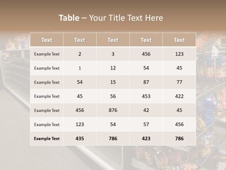 Manhattan East Coast Grocery PowerPoint Template