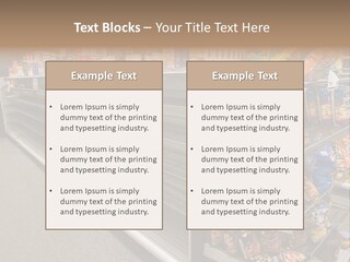 Manhattan East Coast Grocery PowerPoint Template