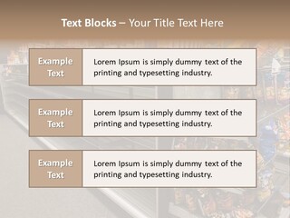 Manhattan East Coast Grocery PowerPoint Template
