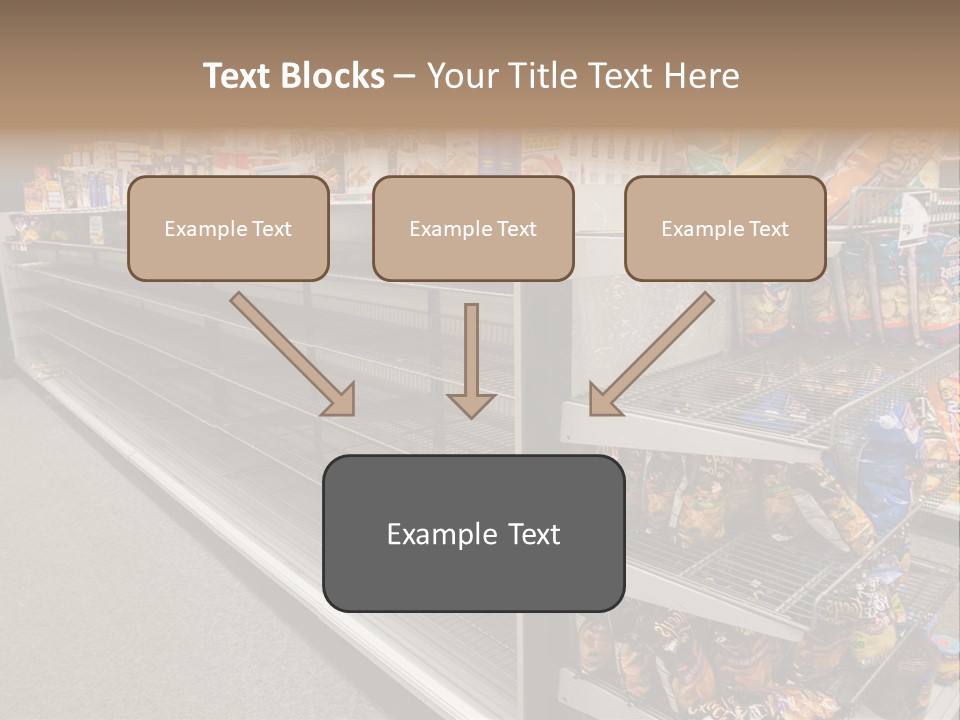 Manhattan East Coast Grocery PowerPoint Template