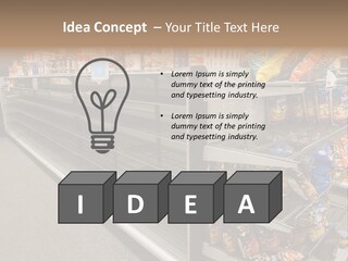 Manhattan East Coast Grocery PowerPoint Template
