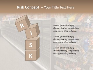 Manhattan East Coast Grocery PowerPoint Template