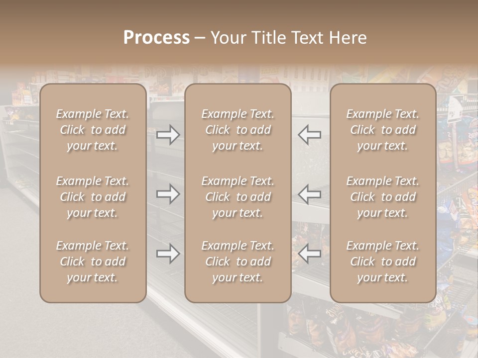 Manhattan East Coast Grocery PowerPoint Template