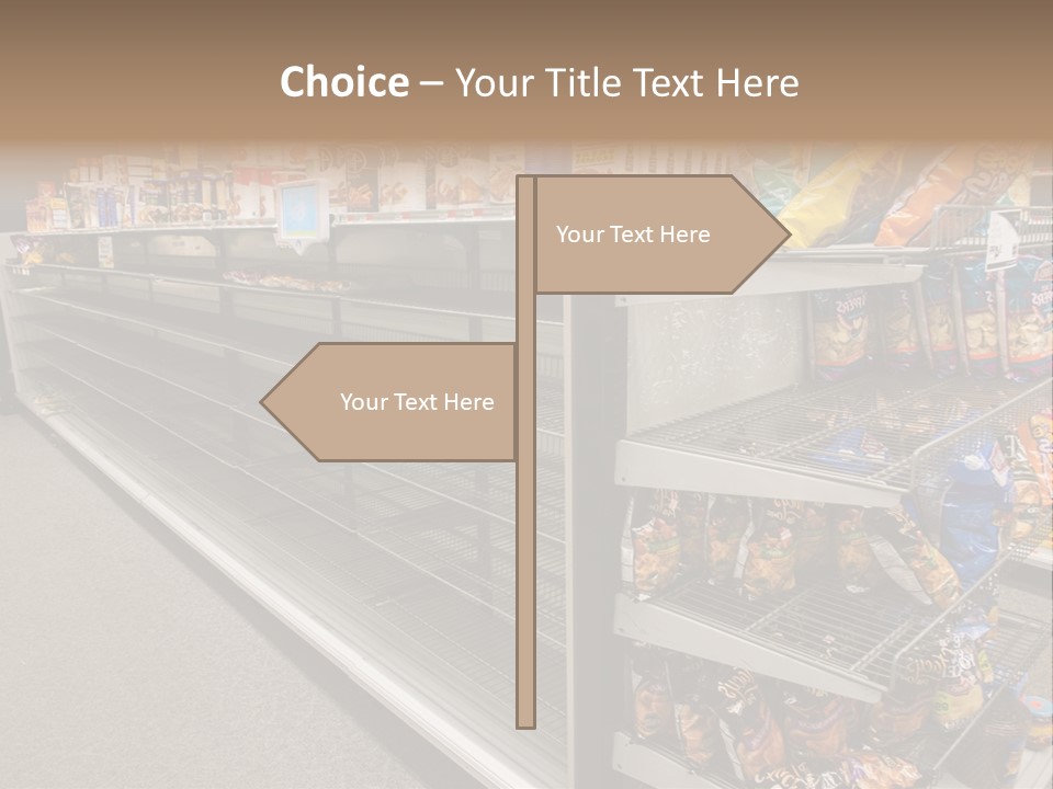Manhattan East Coast Grocery PowerPoint Template